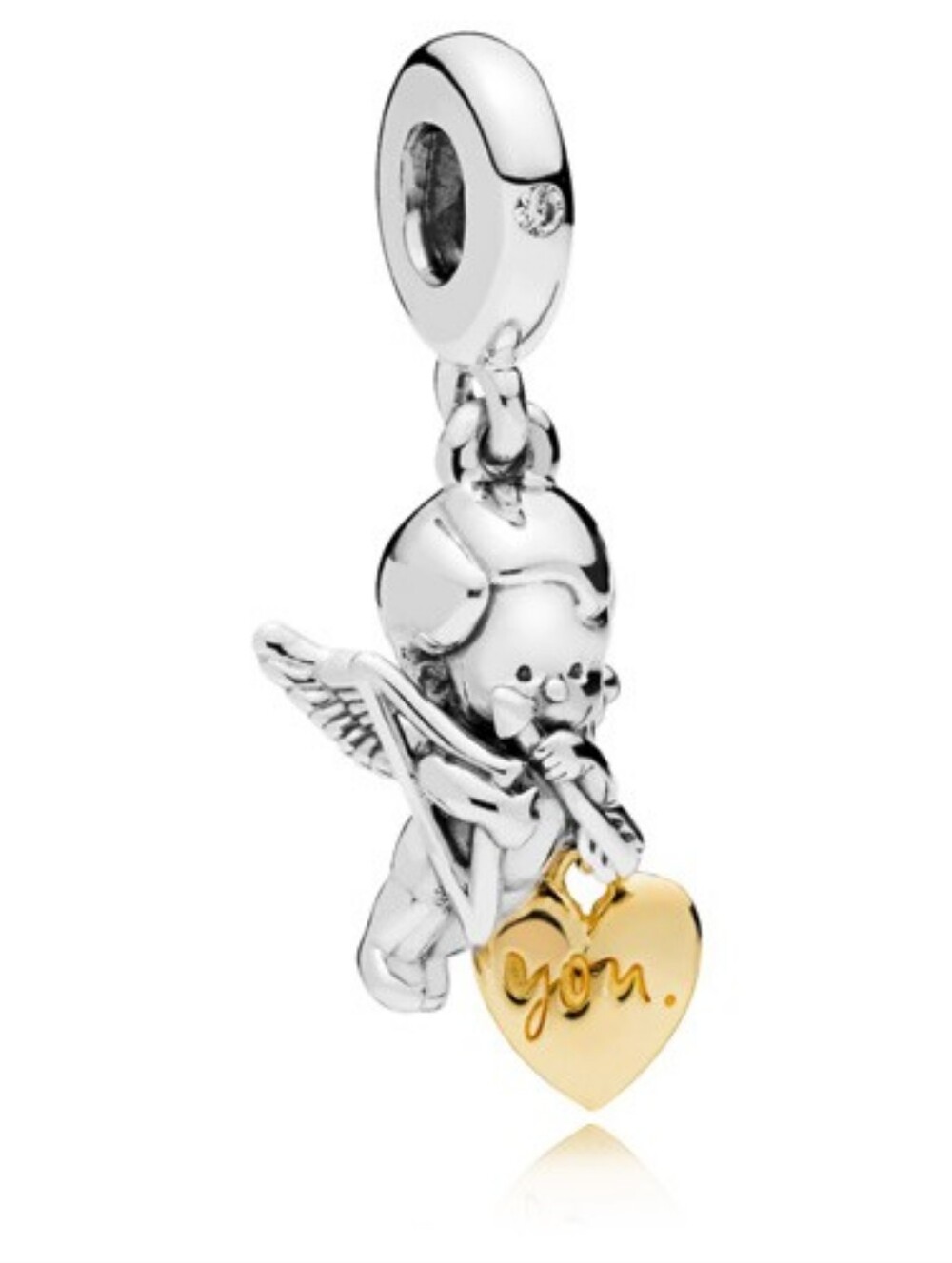 Retired Pandora Shine Cupid And You Charm